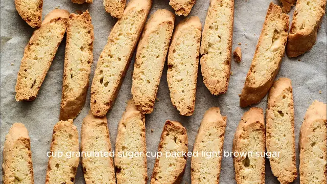 Video thumbnail for Biscotti recipe