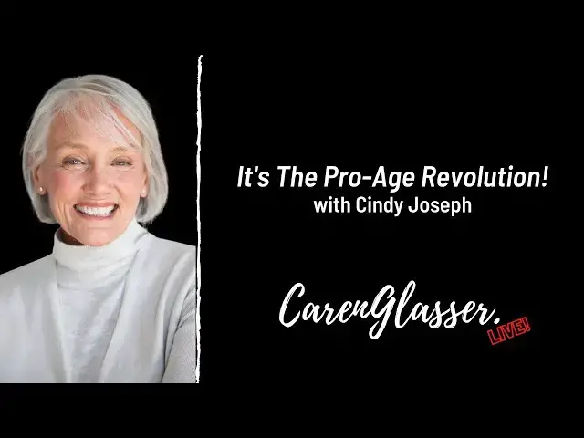 'Video thumbnail for Get ready for the Pro-Age Revolution with Cindy Joseph'