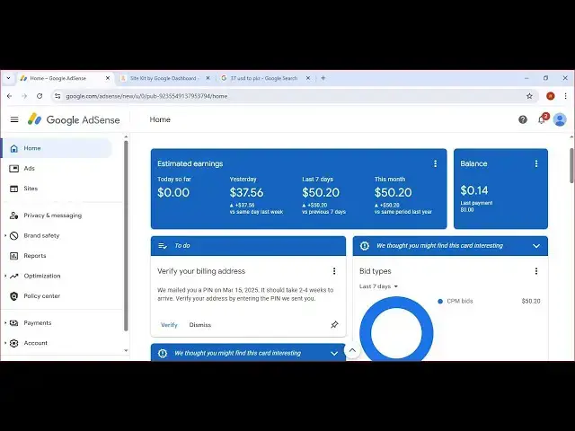 'Video thumbnail for Adsense Loading New and Working Method - 2025🔥 | Adsense High RPM Method 2025 | Adsense Arbitrage'