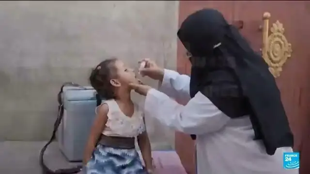 Video thumbnail for Aid funding disruptions rival pandemic in halting child vaccinations, UN says