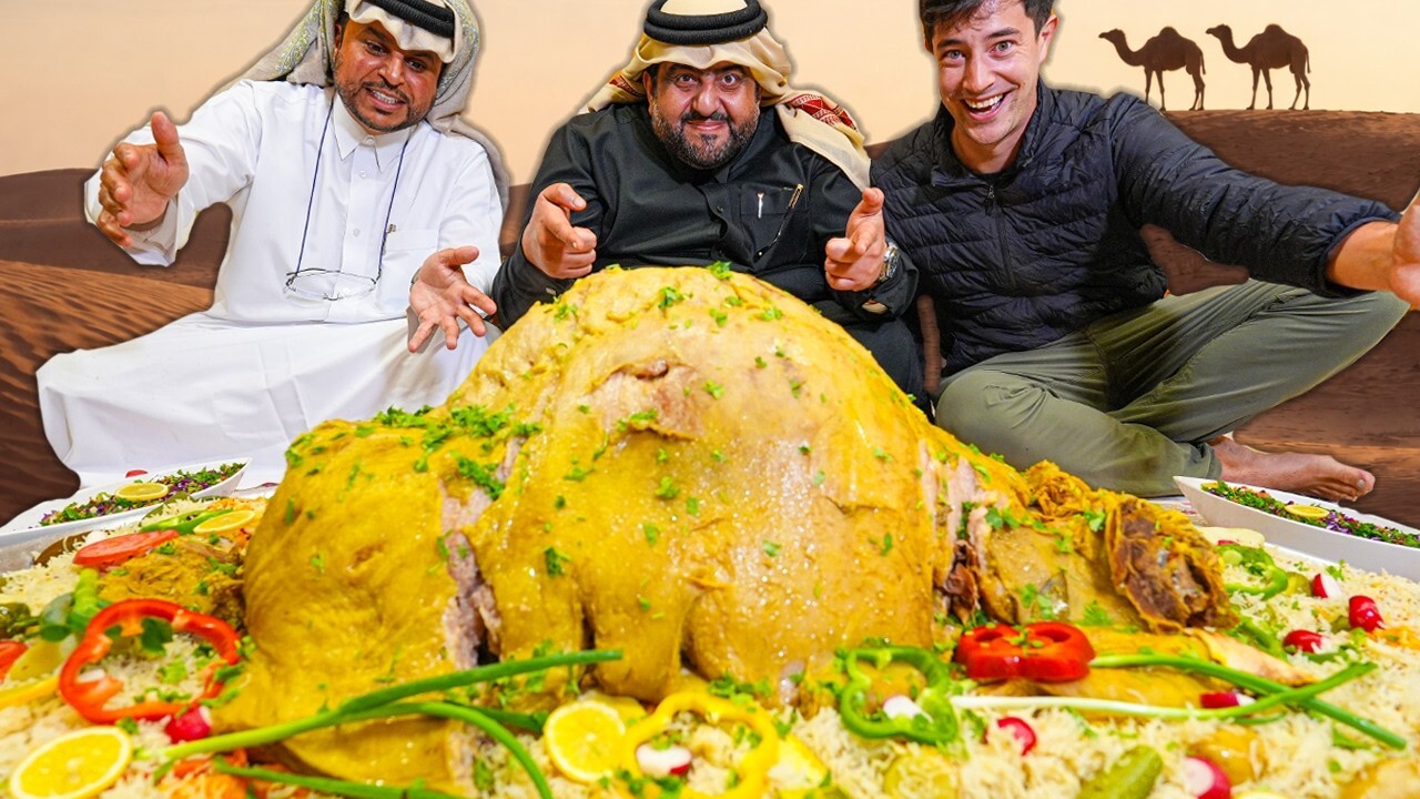 Video thumbnail for I Ate Qatar’s “Wagyu” Camel Bred for Royalty!!