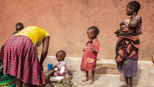 Video thumbnail for Uganda's worst drought in decades pushes vulnerable communities to the brink