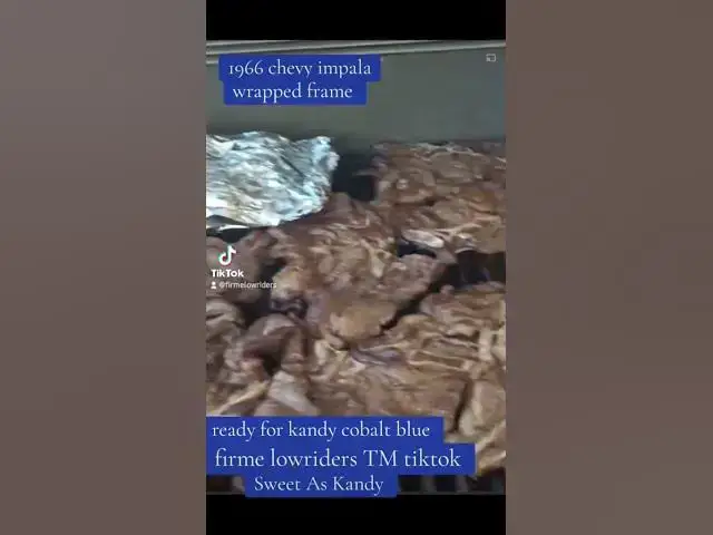 Video thumbnail for 1966 chevy impala full frame off partial wrap firme lowriders car club el paso texas video #4