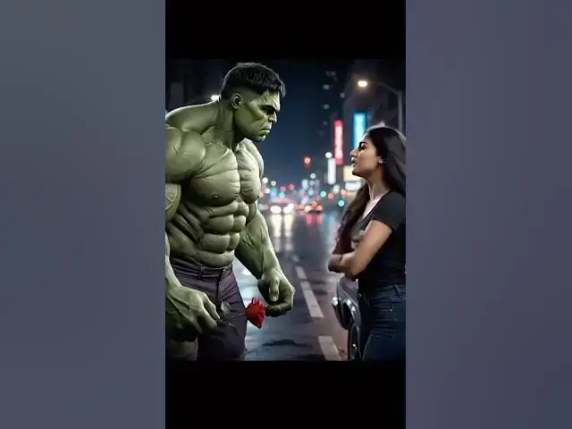 Video thumbnail for Hulk With Broken Heart #hindishorts #brokenheart #hulk #aivideo