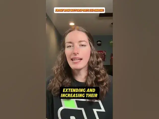 Video thumbnail for Front Row Motorsports Announces Expansion to Three Full-Time Cars