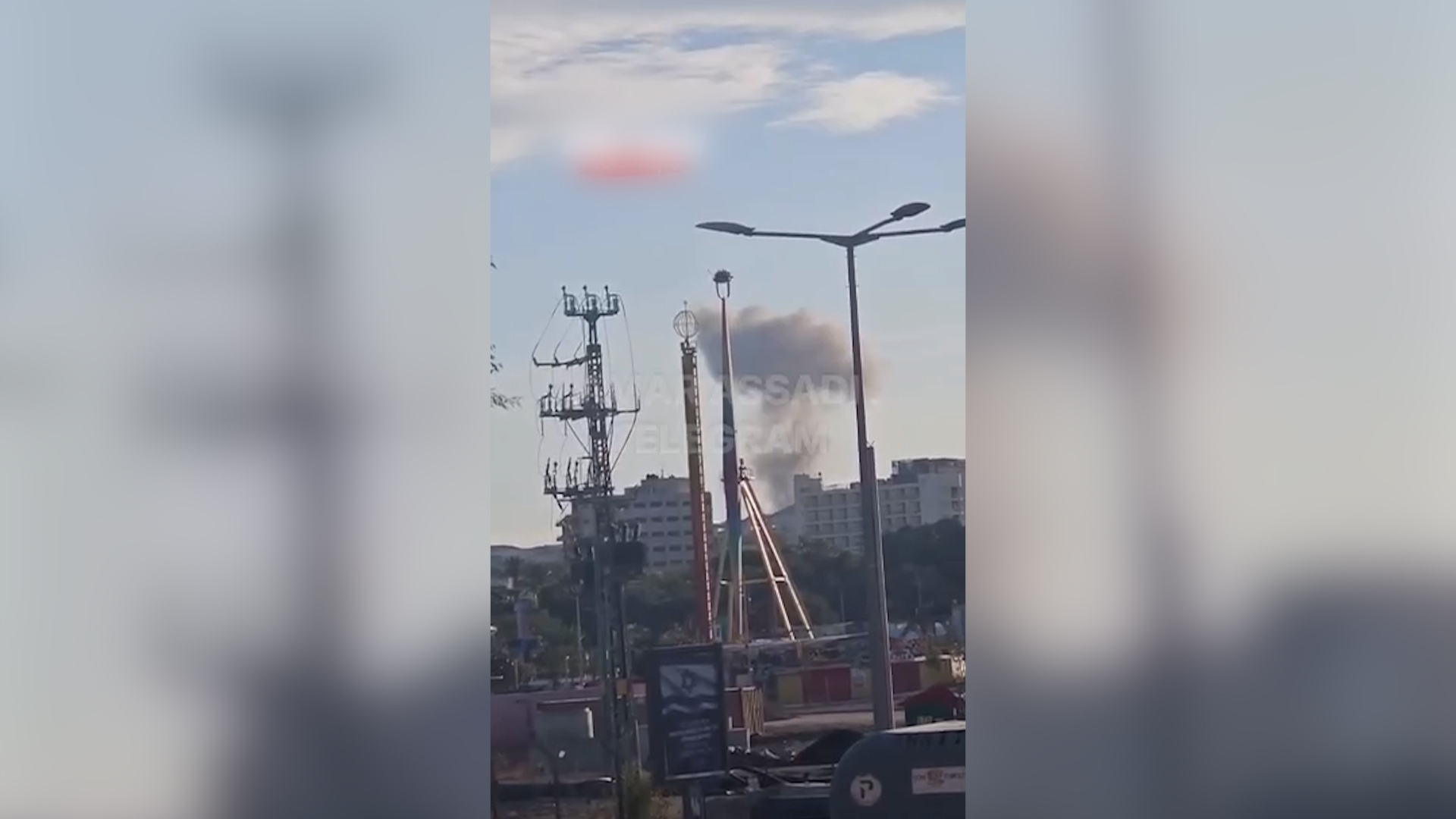 Video thumbnail for Missiles hit southern Israeli city of Eilat