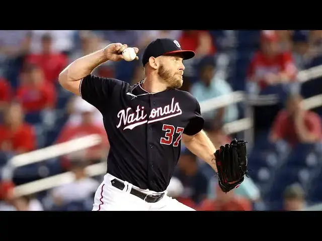 'Video thumbnail for Stephen Strasburg 2021 MLB Highlights!'