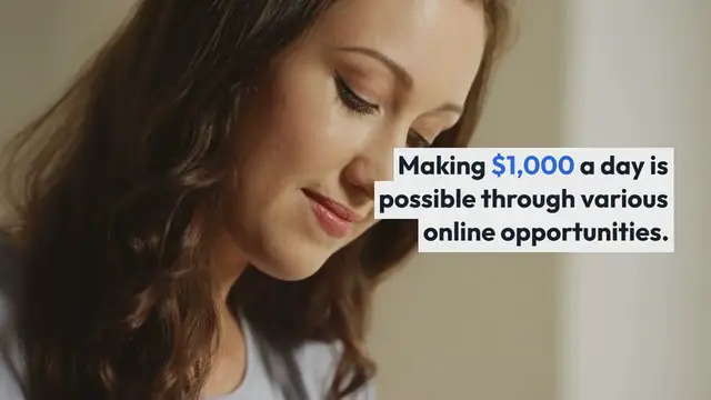 Video thumbnail for 12 Legit Ways To Make $1,000 in a Day