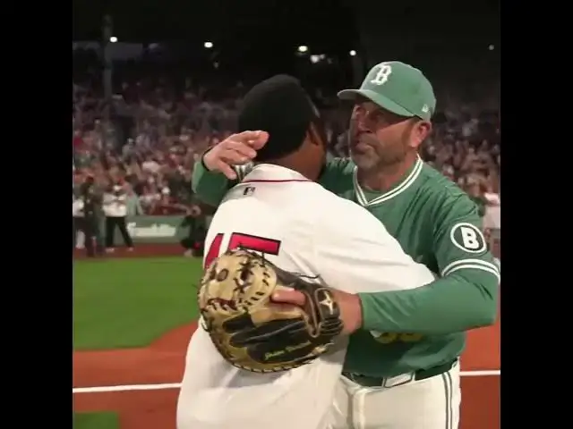 'Video thumbnail for Pedro Martinez Tosses Out First Pitch Before Game! | 09/12/2025'