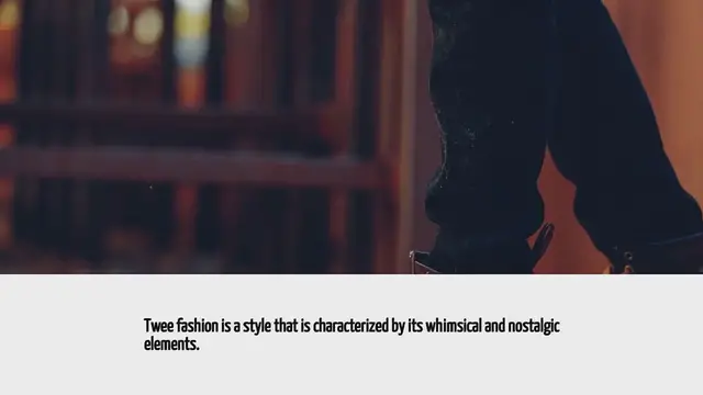 Video thumbnail for What Is Twee Fashion