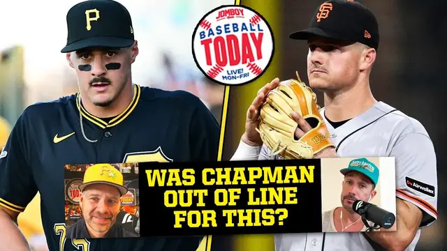 Video thumbnail for Was Matt Chapman out of line for this? | Baseball Today