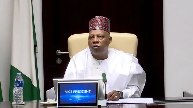 Video thumbnail for Nigeria: Shettima urges Nigerian students to disagree honestly with government policies.
