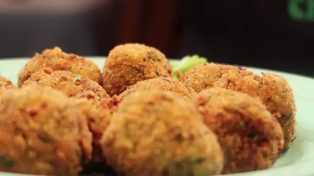 Video thumbnail for Cheesy Zucchini Meatballs Recipe | Easy Meatless Zucchini Balls
