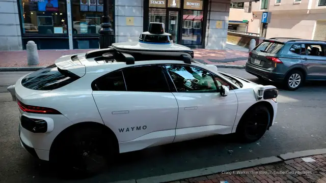 'Video thumbnail for Battle over self-driving vehicles brewing in Boston'