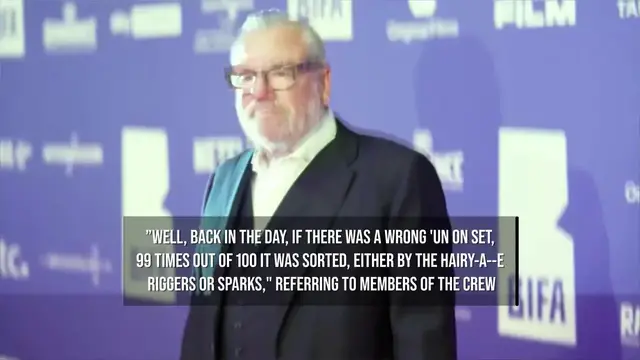 Video thumbnail for NEWS OF THE WEEK: Ray Winstone once confronted director for 'groping' actress on set.