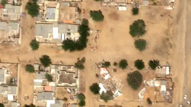 'Video thumbnail for Drone footage reveals Sudan's el-Fasher in ruins as RSF attacks force mass displacement'