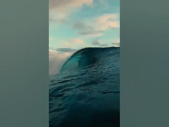 'Video thumbnail for #wavesounds #relax #peacefulwaves #beach #waves #sunrise #relaxingsounds'