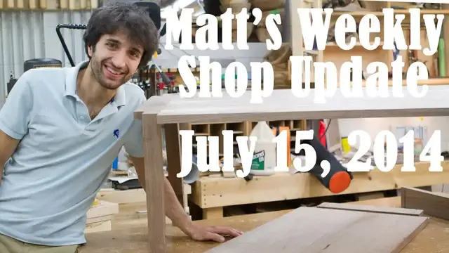 'Video thumbnail for Matt's Weekly Shop Update - July 15 2014'