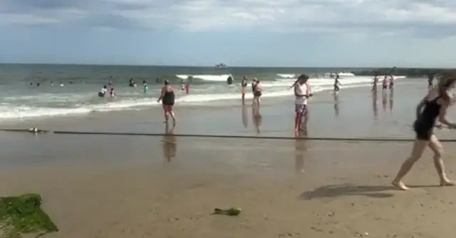 Video thumbnail for Jellyfish stings reported along the Jersey Shore this weekend