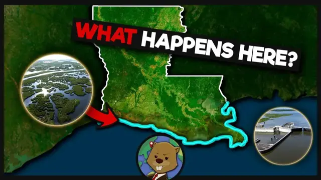 Video thumbnail for Why Louisiana Has America's Strangest Coastline