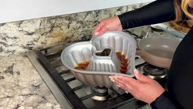 Video thumbnail for Chocoflan Heart Shaped Recipe Easy Chocolate Flan Cake(720P_60FPS)