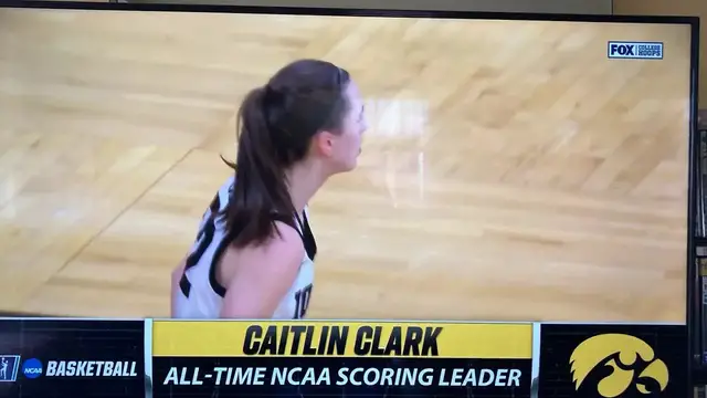 'Video thumbnail for stream punk sports: caitlin clark makes ncaa basketball history vs ohio state'