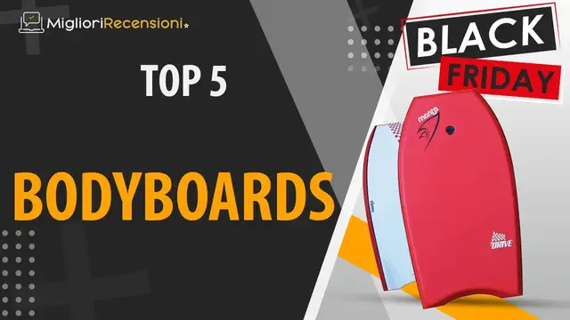 Video thumbnail for 🚩 MIGLIORE BODYBOARD - Black Friday 2021 (Confronto & Guida all'acquisto)