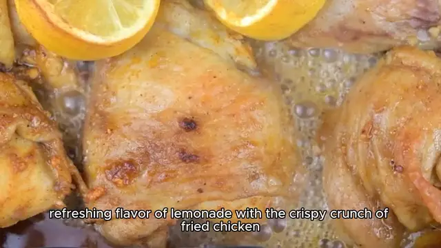 'Video thumbnail for Lemon fried chicken '