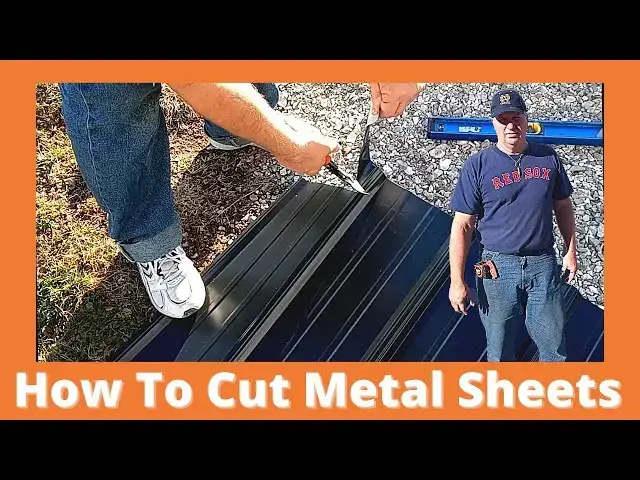 Video thumbnail for Quick Tip For Cutting Metal Roofing