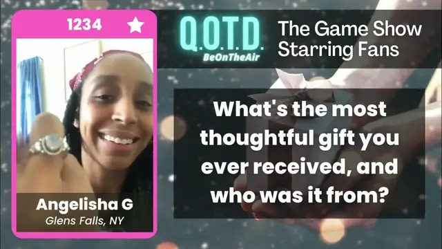 Video thumbnail for Our Favorite Answers: Angelisha's BF proposed with a moonstone ring. So cool!