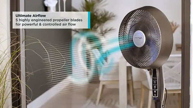 Video thumbnail for PELONIS 16'' Oscillating Pedestal Stand Up Fan - Adjustable Height - Ultra Quiet DC Motor Black & 42’’ Oscillating Tower Fan with Aromatherapy Diffuser, Remote Control, 5 Speed Settings Black