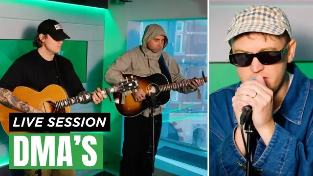 Video thumbnail for DMA'S | Radio X Studio Session | Heatin Park & Step Up The Morphine