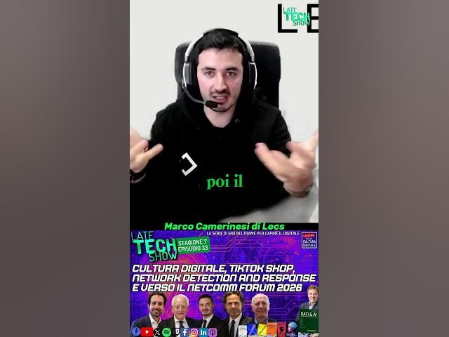 Video thumbnail for La cybersecurity aziendale grazie a NDR - Marco Camerinesi di Lecs
