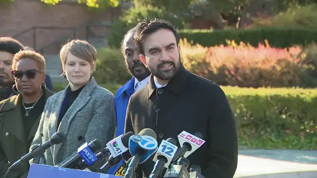 Video thumbnail for FULL VIDEO: Mamdani announcement on transition team