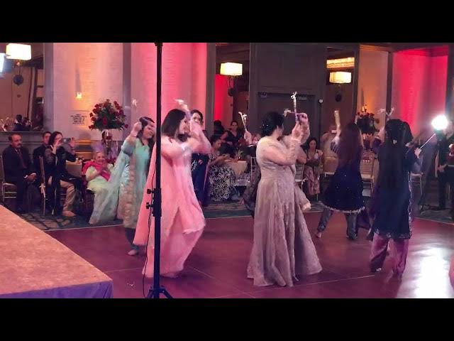 Video thumbnail for BEAUTIFUL DANDIYA PERFORMANCE FROM THE BRIDE'S FRIENDS | BEHIND SCENES