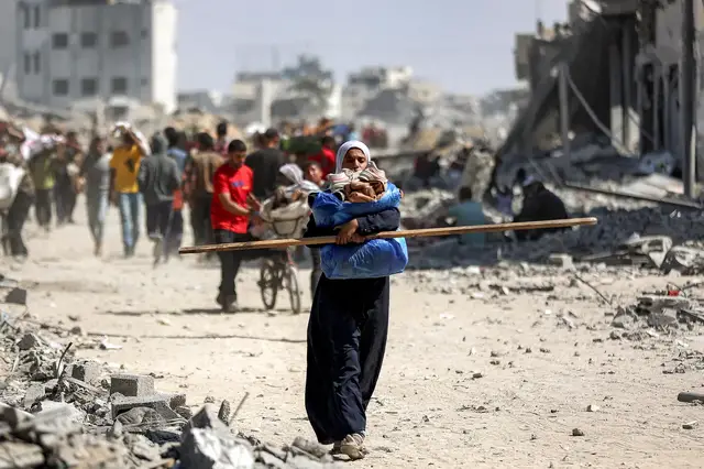'Video thumbnail for Palestinians Return Home and Search for Loved Ones Following Ceasefire'