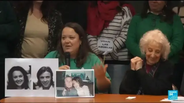 Video thumbnail for Man becomes 140th 'stolen grandchild' tracked in Argentina