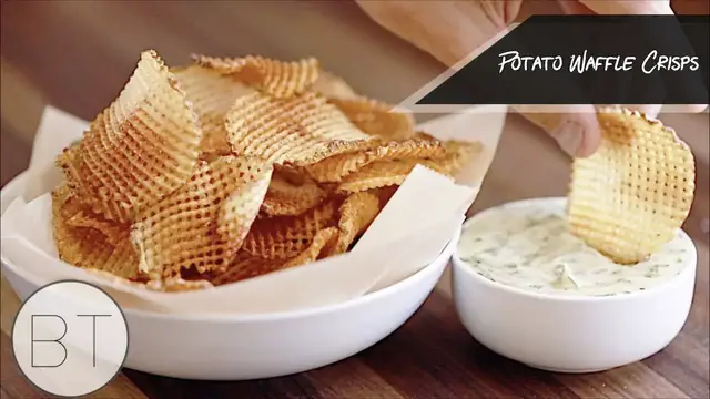 'Video thumbnail for Potato Waffle Crisps'