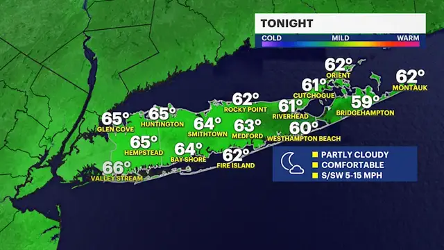 Video thumbnail for Beautiful this evening, but rain can briefly impact outdoor events later this week