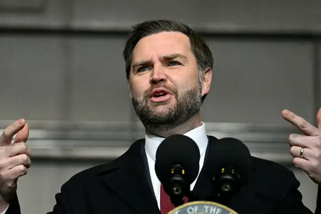 Video thumbnail for Vance portrays US immigration officers as victims of ‘far left’