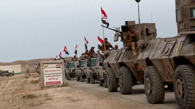 Video thumbnail for Iraq boosts border security amid Syria clashes and ISIL concerns