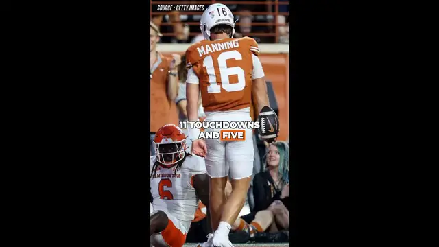 'Video thumbnail for Coaches Defend Arch Manning From Harsh Criticism Amid Texas Struggles'