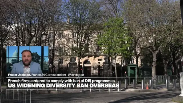 'Video thumbnail for 'It's going to be difficult to see how this could be enforced': US expands diversity ban overseas'