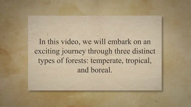 Video thumbnail for Wild Worlds: Unveiling the Secrets of Temperate, Tropical, and Boreal Forests