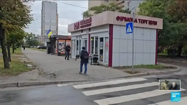 'Video thumbnail for Russian attack on Ukraine's energy facilities plunges thousands into darkness'
