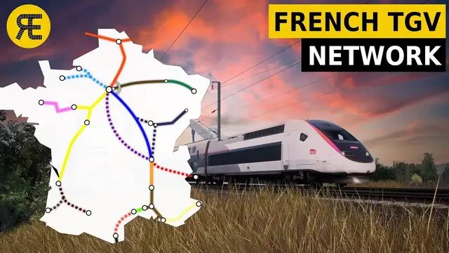 Video thumbnail for High-Speed Revolution in Europe: French TGV Network