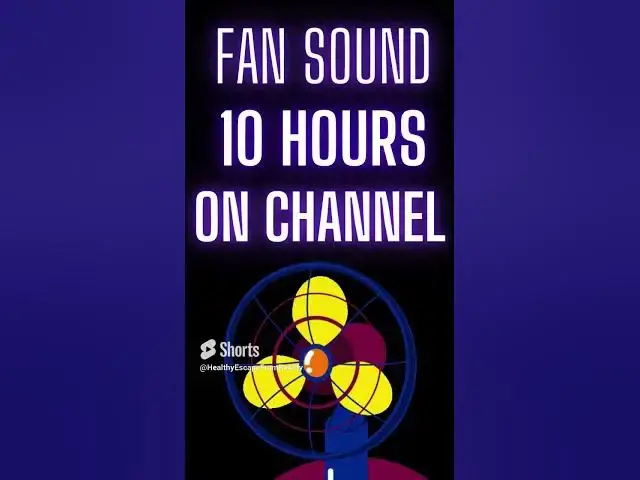 Video thumbnail for Fan Sound For Sleeping 10 Hours #Short #Shorts #shortvideo #shortvideos #fansounds #sleep #asmr