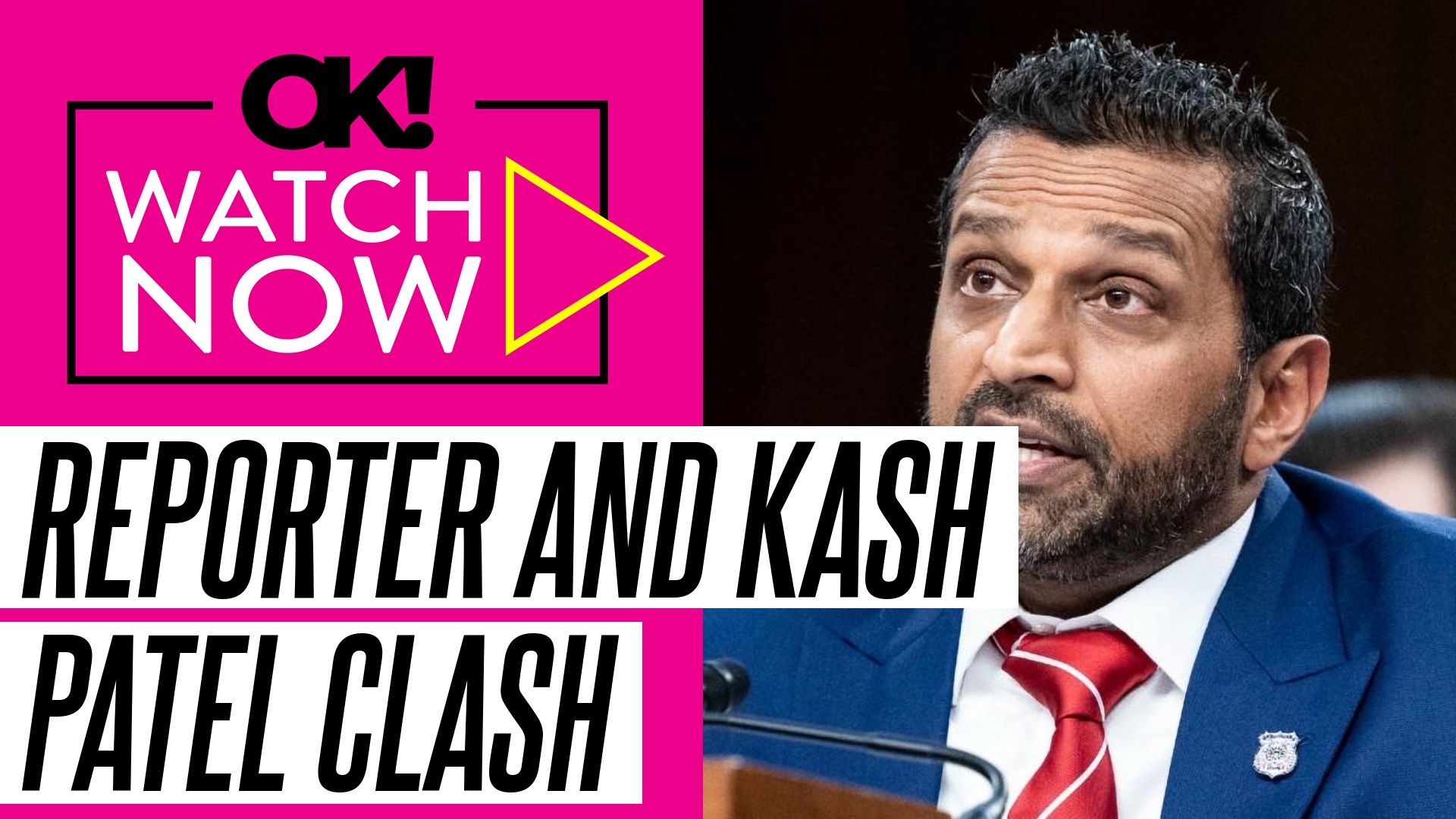 Video thumbnail for Kash Patel Gets Into Fiery Exchange With Reporter: Watch 