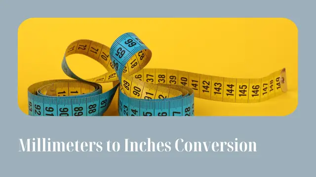 Video thumbnail for mm to Inches conversion millimeters to inch calculator