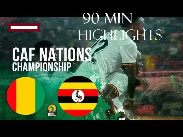 'Video thumbnail for UGANDA CRANES VS GUINEA | 90 MIN HIGHLIGHTS UGANDA 3 - 0 GUNIEA | CAF 2024 MANDELA NATIONAL STADIUM'